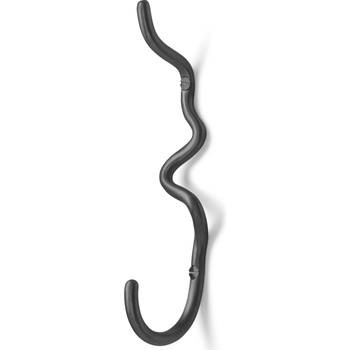 ferm LIVING Закачалка за кърпи КРИВИНА 20 см, черен, месинг, твърда LIVING (FERM1104263722)