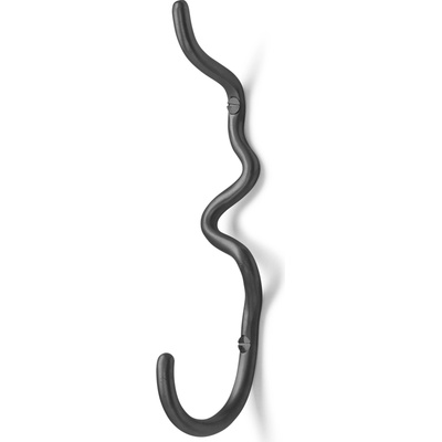 ferm LIVING Закачалка за кърпи КРИВИНА 20 см, черен, месинг, твърда LIVING (FERM1104263722)