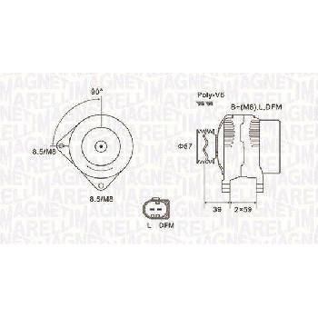 generátor MAGNETI MARELLI MQA2002