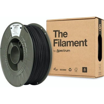 Spectrum TF-24108, PETG CF, 1.75mm, BLACK, 1kg