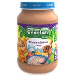 Bebelan Млечна каша Bebelan Puree - Ябълки и банани с елда, 190 g (5831) - baby