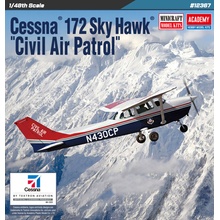 ACADEMY Model Kit letadlo 12367 CESSNA 172 SKYHAWK CIVIL AIR PATROL 1:48