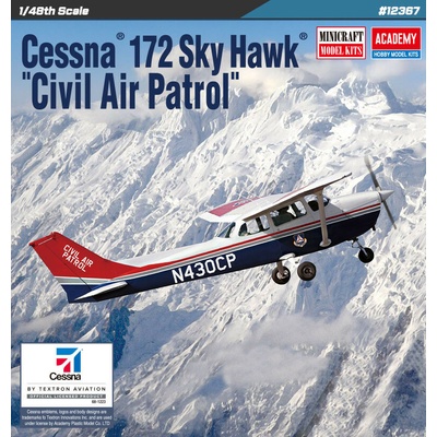 ACADEMY Model Kit letadlo 12367 CESSNA 172 SKYHAWK CIVIL AIR PATROL 1:48 – Zboží Dáma