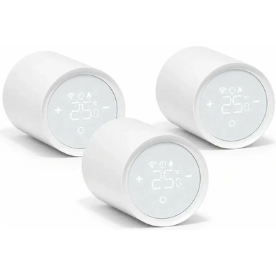 Meross MTS155 smart termostatická hlavica na radiátor 3 ks MEROSS-MTS155MATTRI-EU-2432