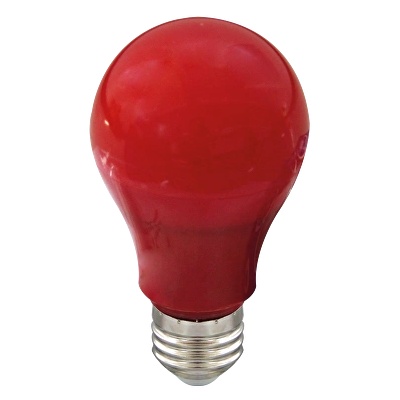 UltraLux Led ЛАМПА e27 220v ac 200° 6w ЧЕРВЕНА (lb627r)