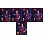 Astra FC Barcelona Barca Fan 7 ASTRA Briefcase with eraser