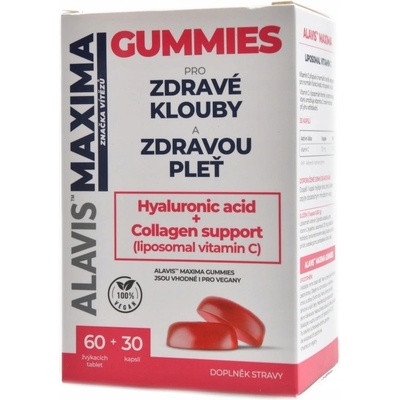 Alavis MAXIMA Gummies 60 tabliet + Barnys Ultra Imuno 30 kapsúl