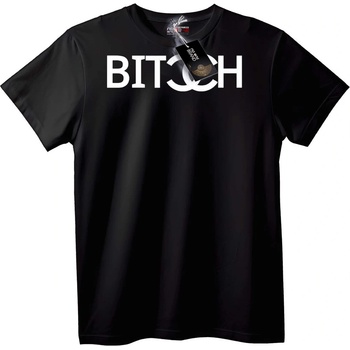 NOONEBRAND Тениска Кучка Двойно C - M, Black