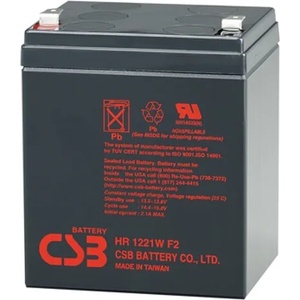 CSB Акумулаторна батерия CSB, 12V, 5.3Ah, F2 конектори (HR1221W)