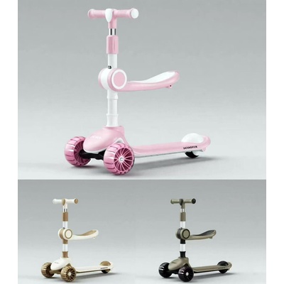 Armtoys ДЕТСКА ТРОТИНЕТКА СЪС СЕДАЛКА sooer 3 ЦВЯТА