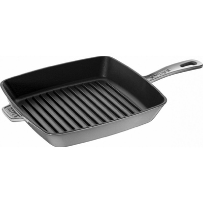Staub Litinová americká grilovací pánev, šedá, 26 cm 1003309