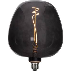 Star Trading Топла LED декоративна крушка E27, 2 W Black Apple - Star Trading (355-12)