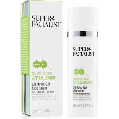 Super Facialist Hydratační gel proti nedokonalostem pleti Kyselina Salicylová 50 ml