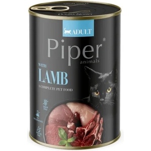 Dolina Noteci Пайпър - консервирана храна за котки с агне Piper Cat, 400гр