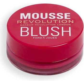 Makeup Revolution London Mousse Blush Lícenka Juicy Fuchsia Pink 6 g