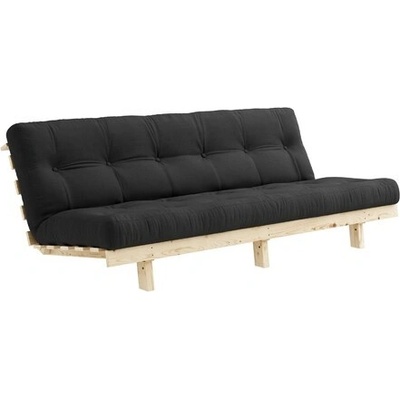 Karup sofa LEAN natural přírodní + futon dark grey 734