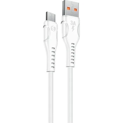 S-Link Кабел S-Link - SL-X241 (2.4A, 12W, бързо зареждане, Micro USB, 100cm кабел за данни+зареждане, черен) 31619 (31619)