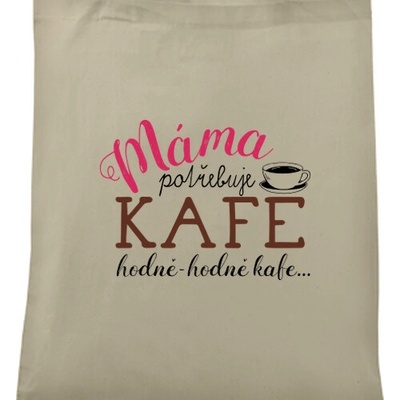 Taška Máma potřebuje kafe