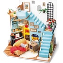 ROBOTIME Rolife DYI House: Joyin obývací pokoj s LED osvětlením