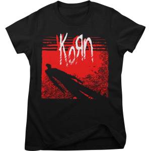 Korn Shadow Black L Дамски Риза (PS-5-KORN003-H87-7-BK-L)