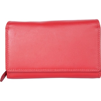 Luxusní červená kožená peněženka HMT