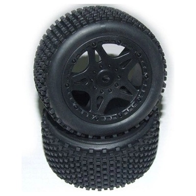 Гуми с джанти задни 1/12 Rear Wheels Complete (Dune Racer) (2pcs)) YEL16006 (YEL16006)
