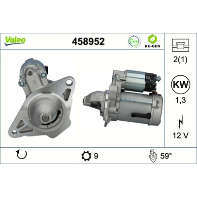 Štartér VALEO 458952