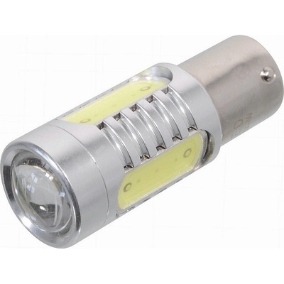 Žiarovka 4 SMD LED 12V Ba15S s rezistorom CAN-BUS ready biela
