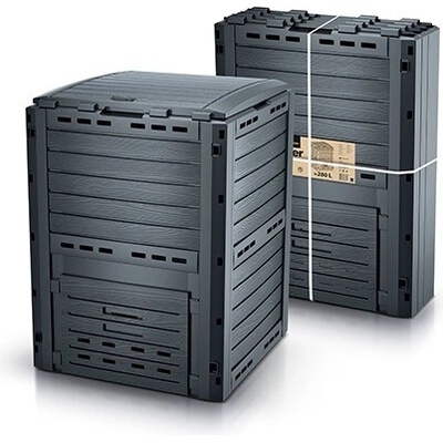 Prosperplast IKL280-S433 COMPOGREEN WOODY 280 l antracit