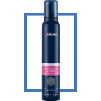 Indola Color style mousse barevné tužidlo Red 200 ml