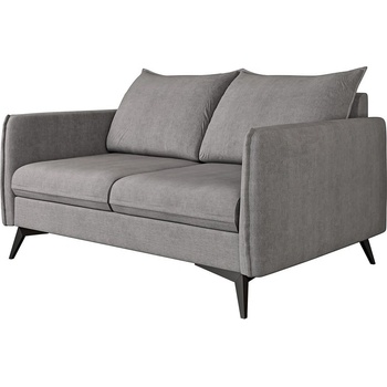ROPEZ Сив диван 138 cm Juli Bis - Ropez (Juli Bis Sofa 2os. tk. Enjoy New 21 nogi metalowe czarne)