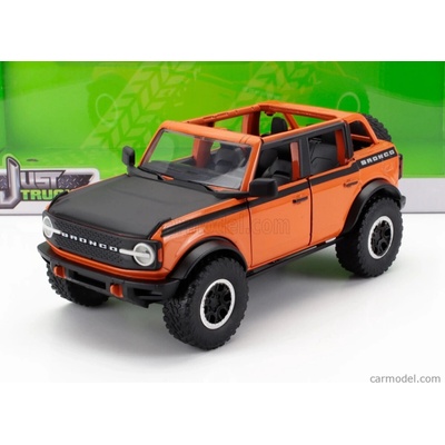 Bronco Jada Ford usa Open 2021 With Set 4x Tires Oranžová Černá 1:24