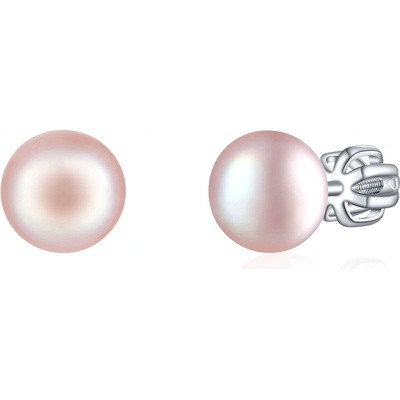Olivie stříbrné náušnice PERLY PINK 7988