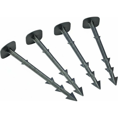 GTEX Plastové kotvící kolíky do země 15cm – balení 50 ks – Zbozi.Blesk.cz
