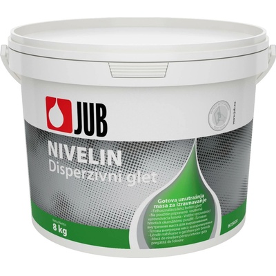 JUB NIVELIN vnitřní disperzní stěrka 8 kg Bílá