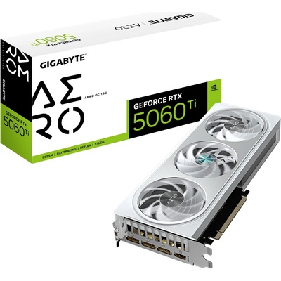 Gigabyte GeForce RTX 5060 Ti AERO OC 16GB GV-N506TAERO OC-16GD