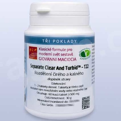 Giovanni Maciocia T22 Rozdělení čirého a kalného 60 tabliet