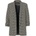 PIECES Сако Pieces Boss 3/4 Printed blazer - Black (White Pepper)