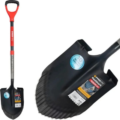 Rýľ Strend Pro Premium RedShark, špicatý, so sklolaminátovou násadou D 1150 mm, záruka 10 r.