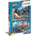 Clementoni - Puzzle 2x60 Hot Wheels - 40 - 99 piese