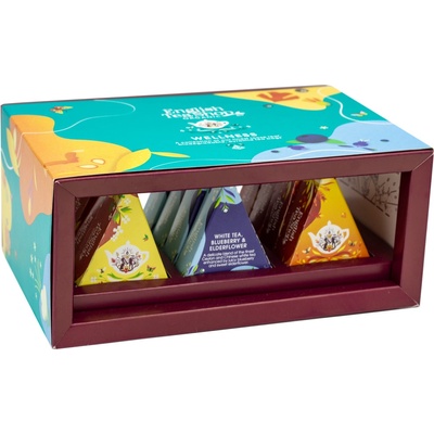 English Tea Shop BIO kolekce čajů Wellness 3 příchutě 12 pyramidek