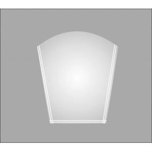 InterCeramic Огледало InterCeramic ICM R47 - Вертикално стъклено с декоративни линии 50x60 см (ICM R42 /50)