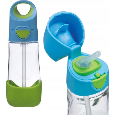 b.box Fľaša so slamkou 450 ml