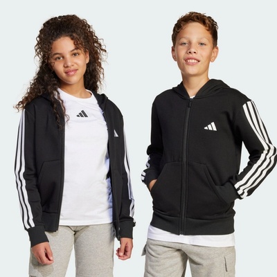 adidas Essentials Full-Zip Kids černá