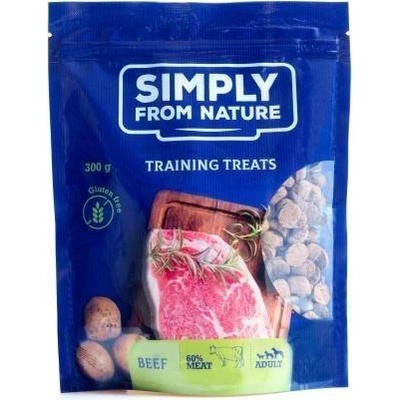 Simply From Nature Training Treats with beef Tréninkové s hovězím masem 300 g