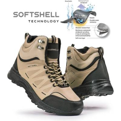 Marwells Softshell Мъжки туристически боти - Бежови 20210835602 (362787_Бежов)