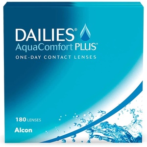 DAILIES AquaComfort Plus daily lenses soft | 180 pieces | BC 8.7 mm | DIA 14.0 mm | -05.75 diopters - 100061556 (100061556)