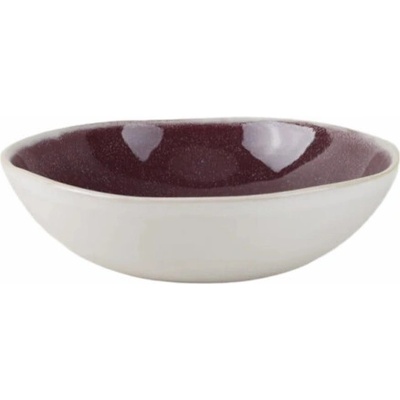 DOMOLETTI Miska Cherry Velvet hnědá bílá žlutá 18,5 cm