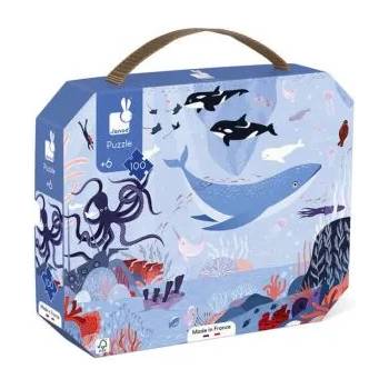 Image 1 of Janod - Пъзел в куфарче - Северен ледовит океан - 100 части (J02611)