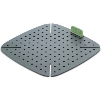 Lekue Подложка за печене във фритюрник с горещ въздух Lekue 1010156, 22x22 см, -20/+220°C, Силикон, Сив (1010156)